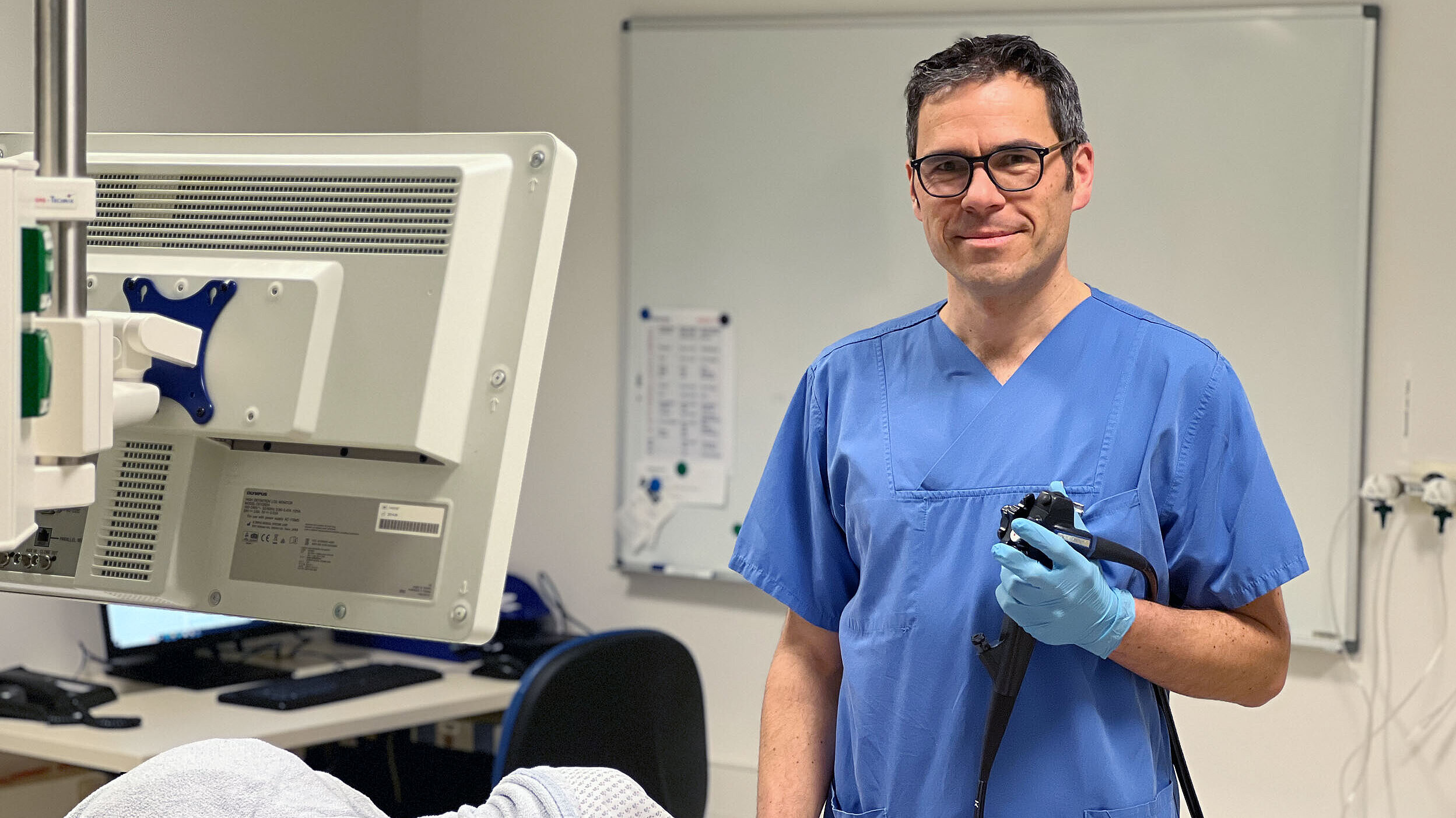 Chefarzt Dr. Sebastian Rasch stellt neues Untersuchungangebot vor