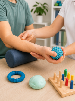 Übungen mit dem Ergoball